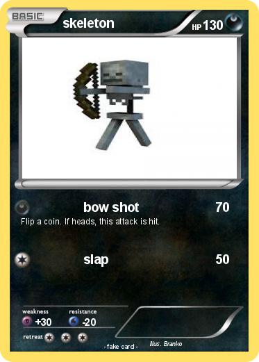 Pokemon skeleton
