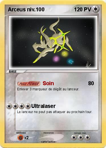Pokemon Arceus niv.100