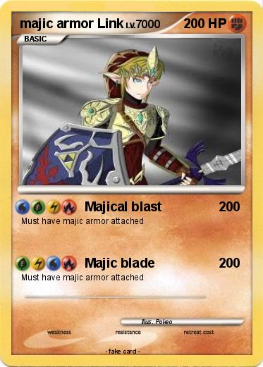 Pokemon majic armor Link