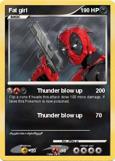 Pokemon Fat girl
