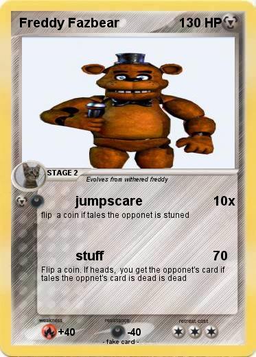 Pokemon Freddy Fazbear