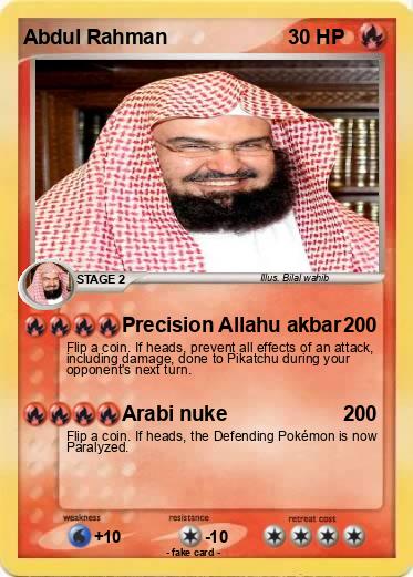 Pokemon Abdul Rahman