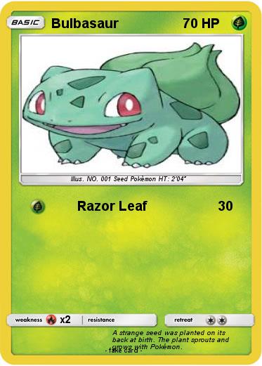 Pokemon Bulbasaur
