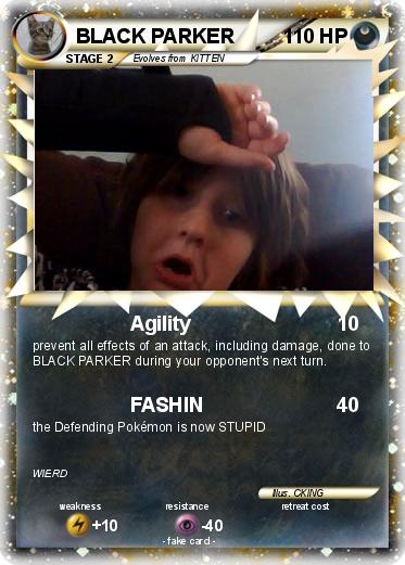 Pokemon BLACK PARKER