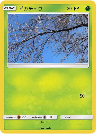 Pokemon ピカチュウ