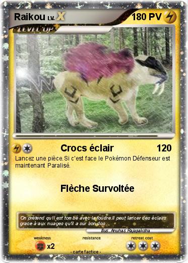 Pokemon Raikou