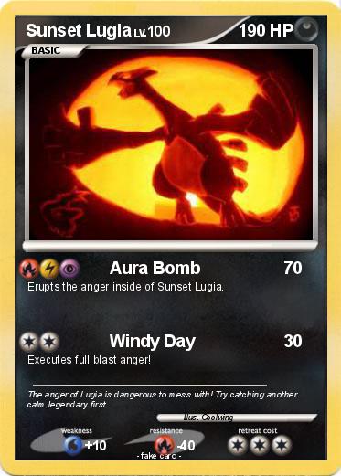 Pokemon Sunset Lugia