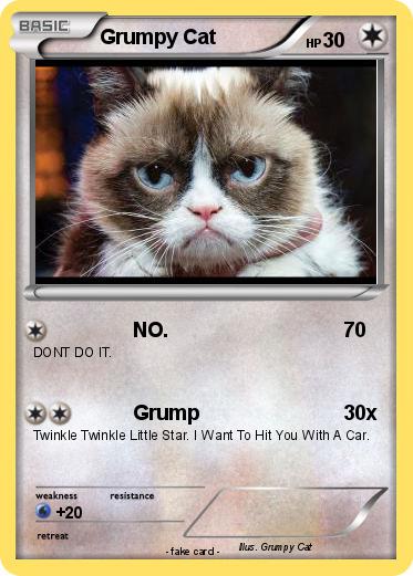 Pokemon Grumpy Cat