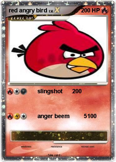 Pokemon red angry bird