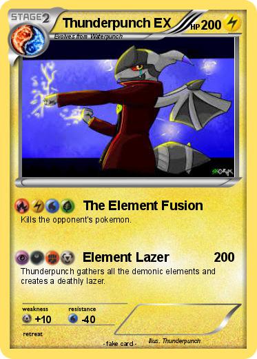 Pokemon Thunderpunch EX