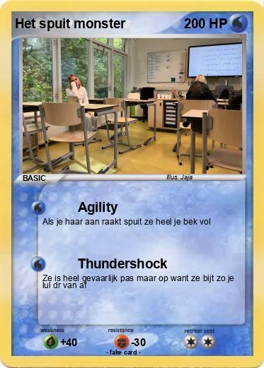 Pokemon Het spuit monster