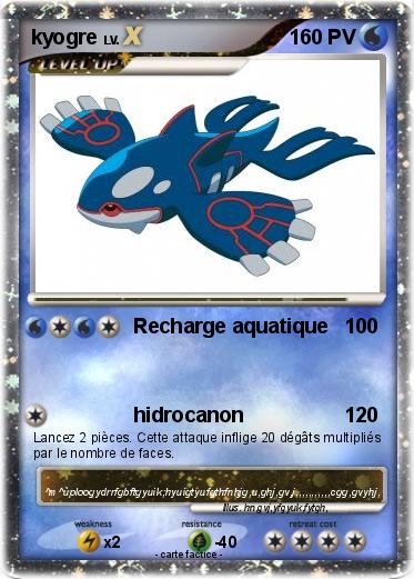 Pokemon kyogre