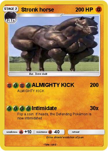 Pokemon Stronk horse