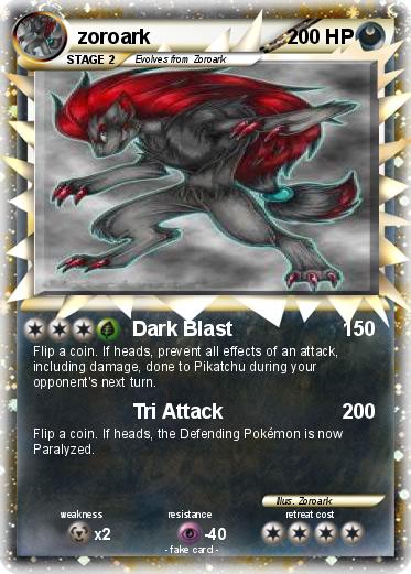 Pokemon zoroark