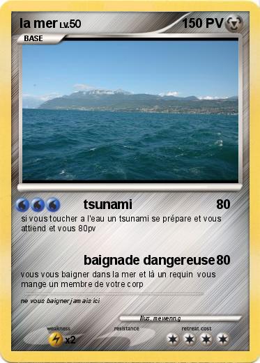Pokemon la mer