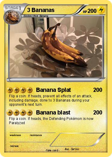 Pokemon 3 Bananas