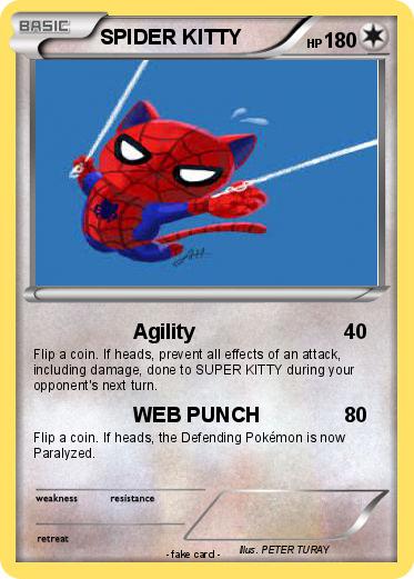 Pokemon SPIDER KITTY