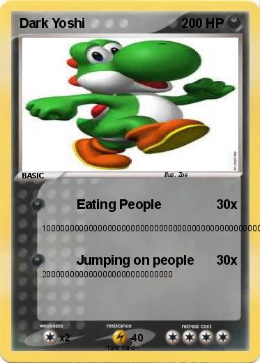 Pokemon Dark Yoshi