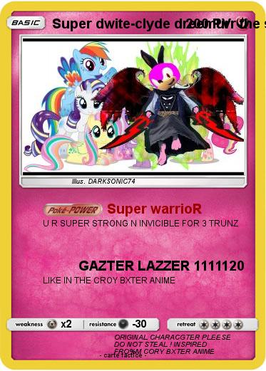 Pokemon Super dwite-clyde dreemurr the sayan hedgehog