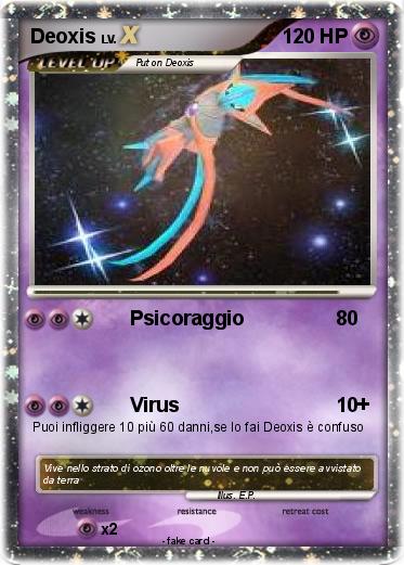 Pokemon Deoxis