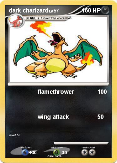 Pokemon dark charizard