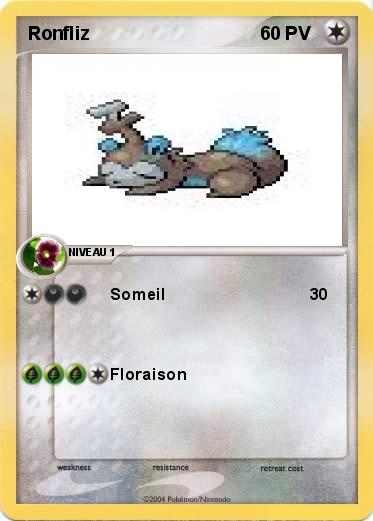 Pokemon Ronfliz