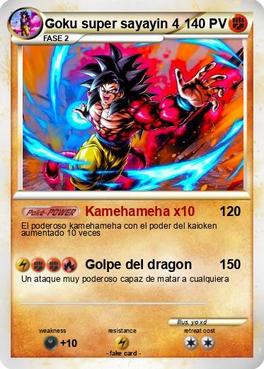 Pokemon Goku super sayayin 4