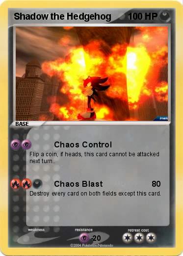 Pokemon Shadow the Hedgehog