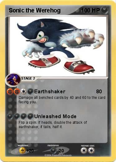 Pokemon Sonic the Werehog