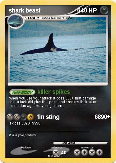 Pokemon shark beast                       6