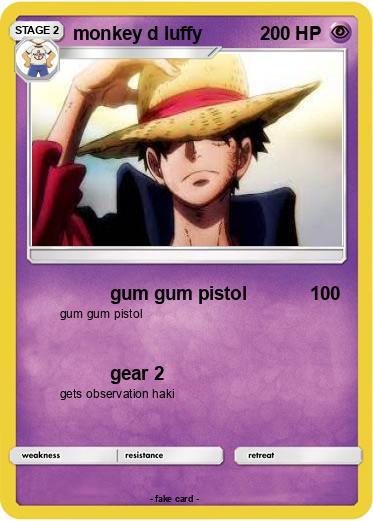 Pokemon monkey d luffy