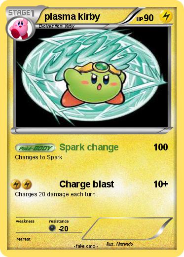 Pokemon plasma kirby