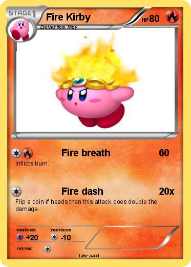 Pokemon Fire Kirby