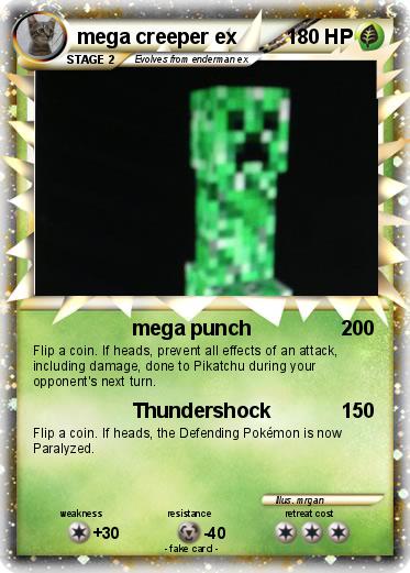 Pokemon mega creeper ex