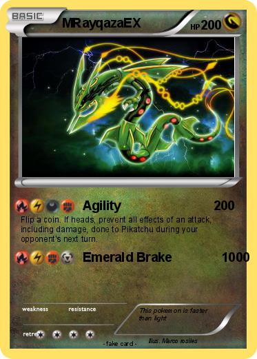 Pokemon MRayqazaEX