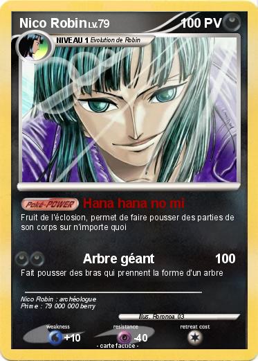 Pokemon Nico Robin