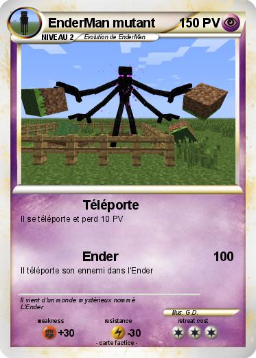 Pokemon EnderMan mutant