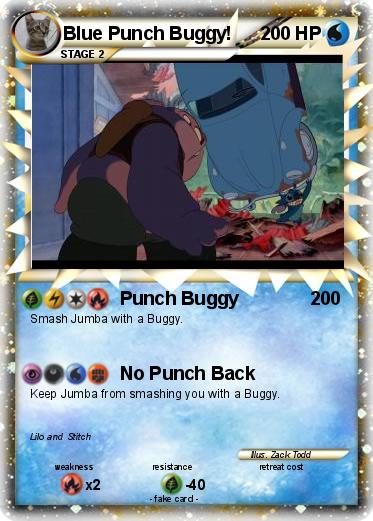 Pokemon Blue Punch Buggy!