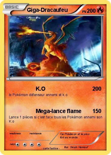 Pokemon Giga-Dracaufeu