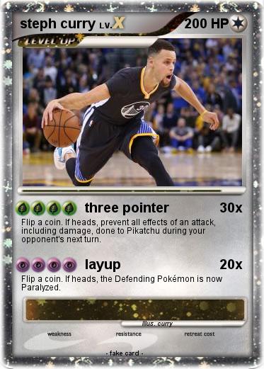 Pokemon steph curry