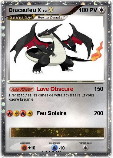Pokemon Dracaufeu X