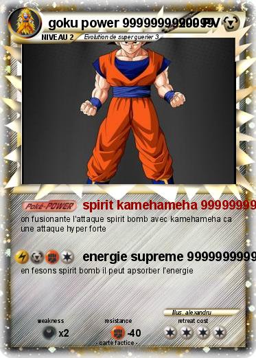 Pokemon goku power 9999999999999