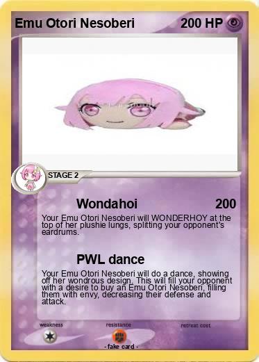 Pokemon Emu Otori Nesoberi