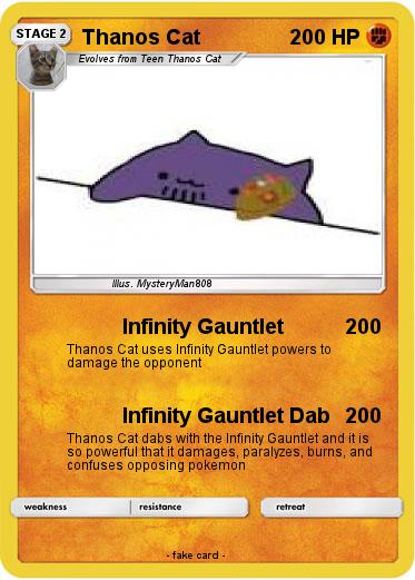 Pokemon Thanos Cat