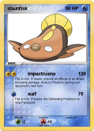 Pokemon staunfisk