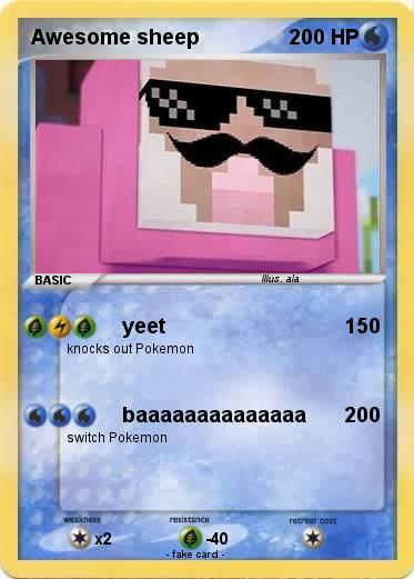 Pokemon Awesome sheep