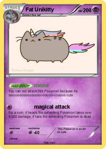 Pokemon Fat Unikitty