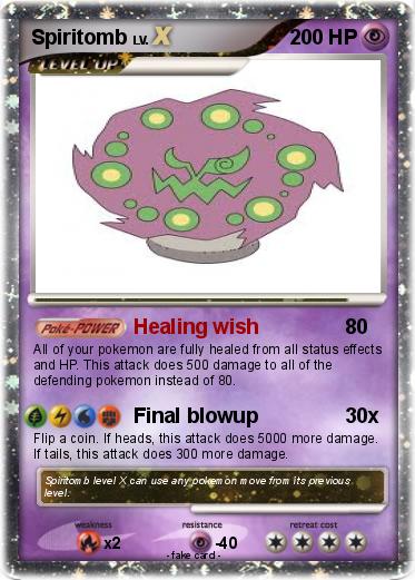 Pokemon Spiritomb