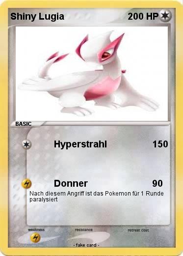 Pokemon Shiny Lugia