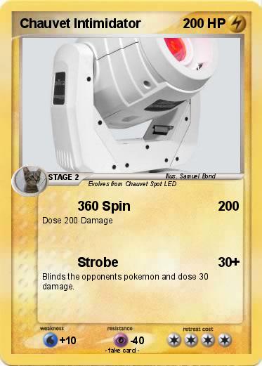 Pokemon Chauvet Intimidator